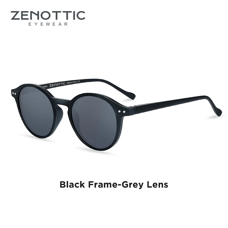 Óculos de Sol Redondo Retrô Polarizado UV400