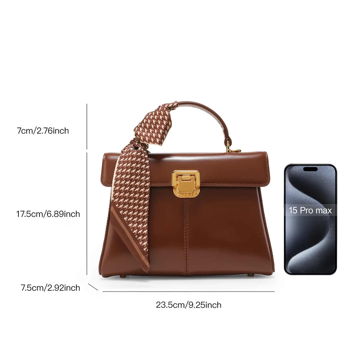 Bolsa Tote Feminina Grande Luxo Estampada de Ombro