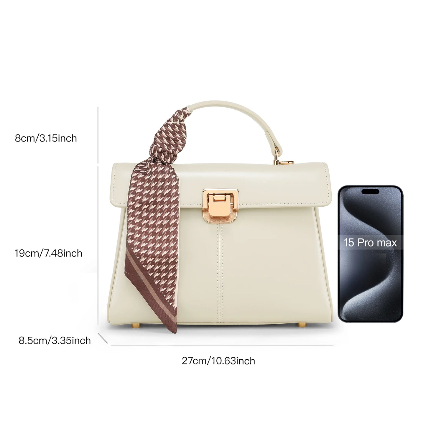 Bolsa Tote Feminina Grande Luxo Estampada de Ombro