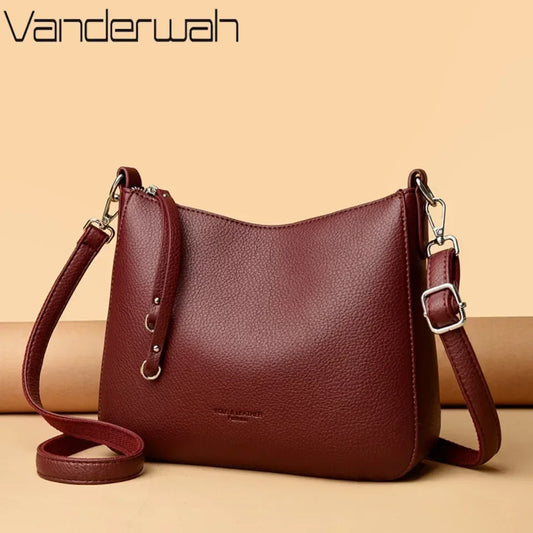 Bolsa Feminina de Ombro Soft Elegance