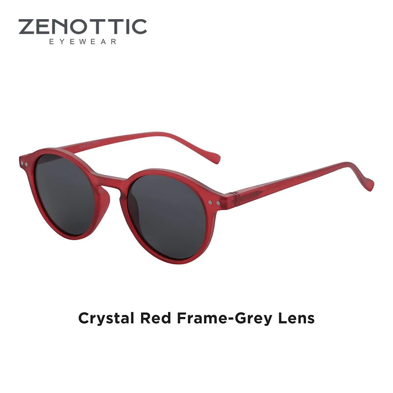 Óculos de Sol Redondo Retrô Polarizado UV400