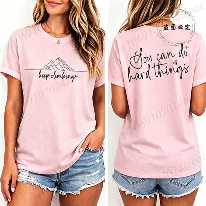 Camiseta Keep Climbing Unissex