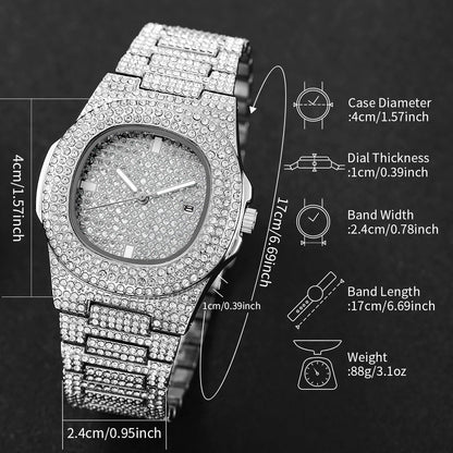 Relógio Masculino Diamond Classic