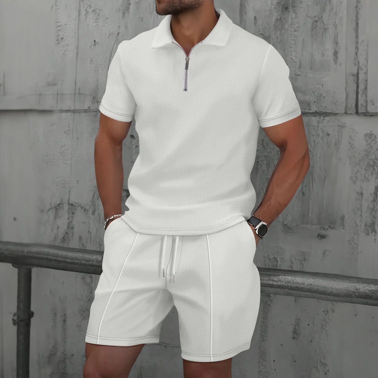 Conjunto Masculino Gola Polo com Bermuda