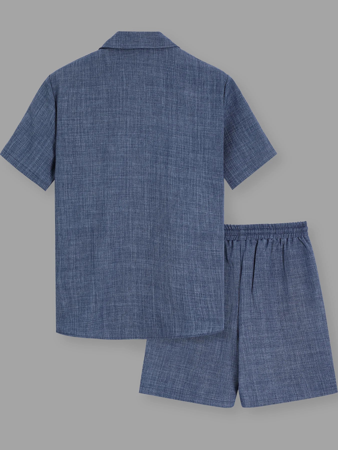 Conjunto Masculino Camisa e Bermuda Linho