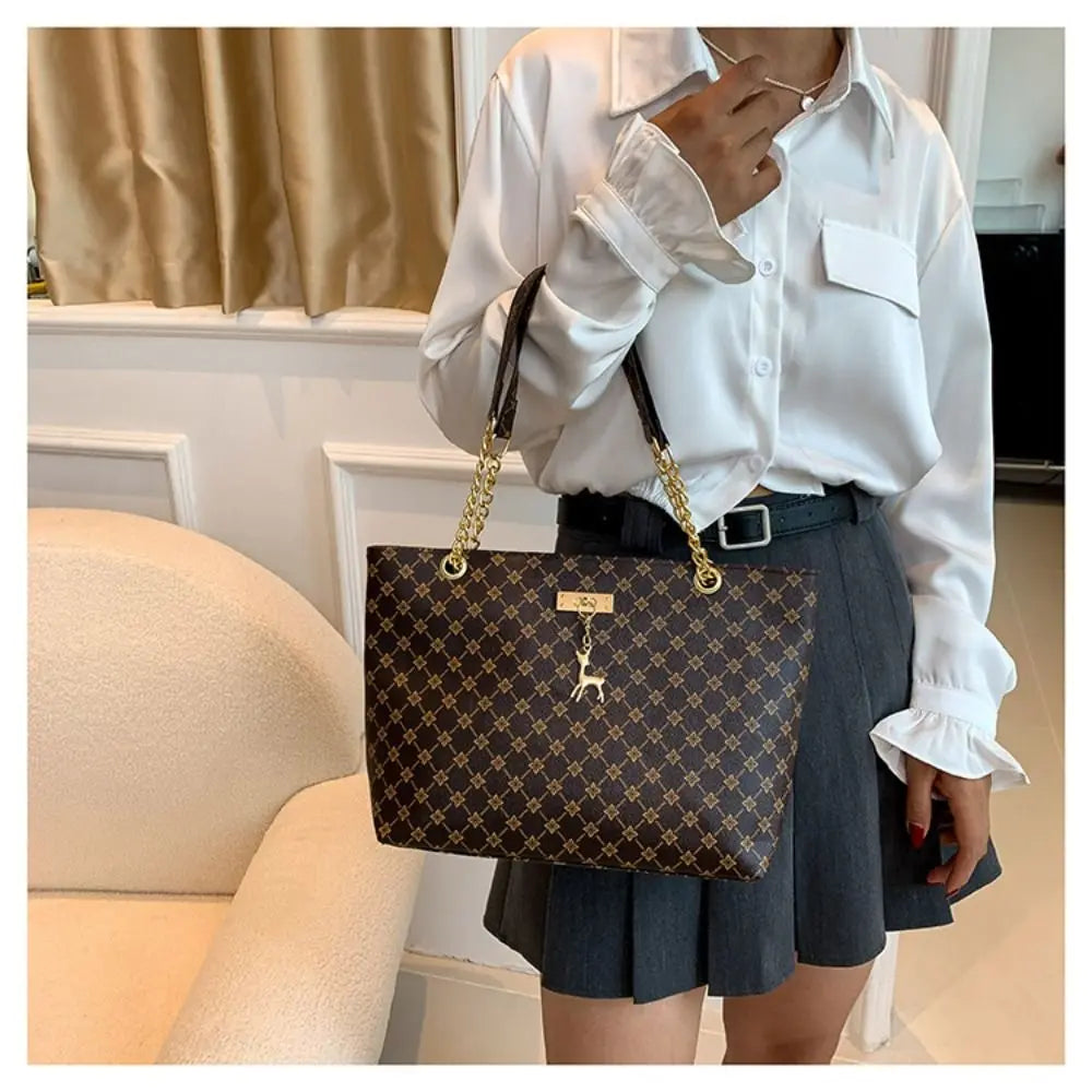 Bolsa Feminina Casual Chic Grande