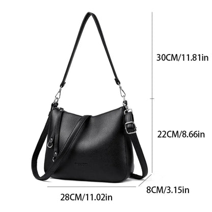 Bolsa Feminina de Ombro Soft Elegance
