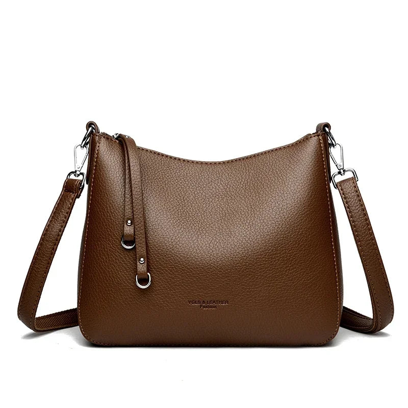 Bolsa Feminina de Ombro Soft Elegance