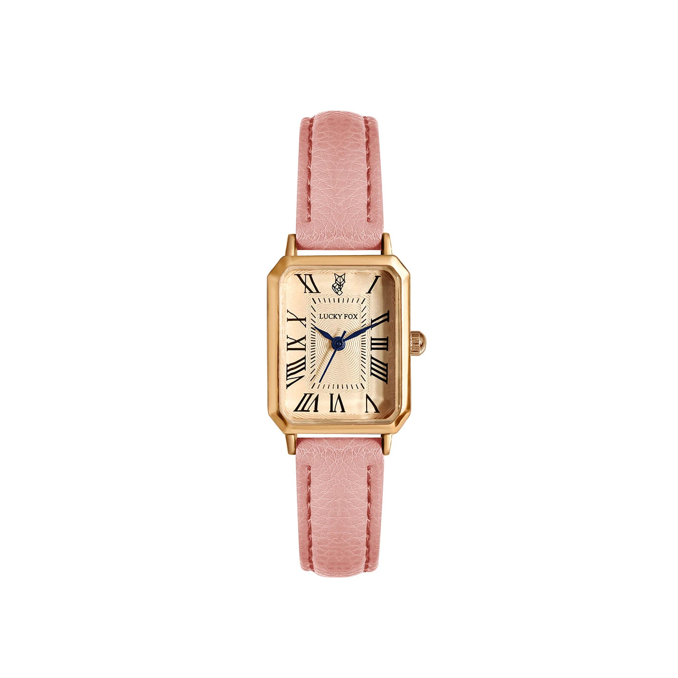 Relógio Feminino Vintage Quadrado em Couro