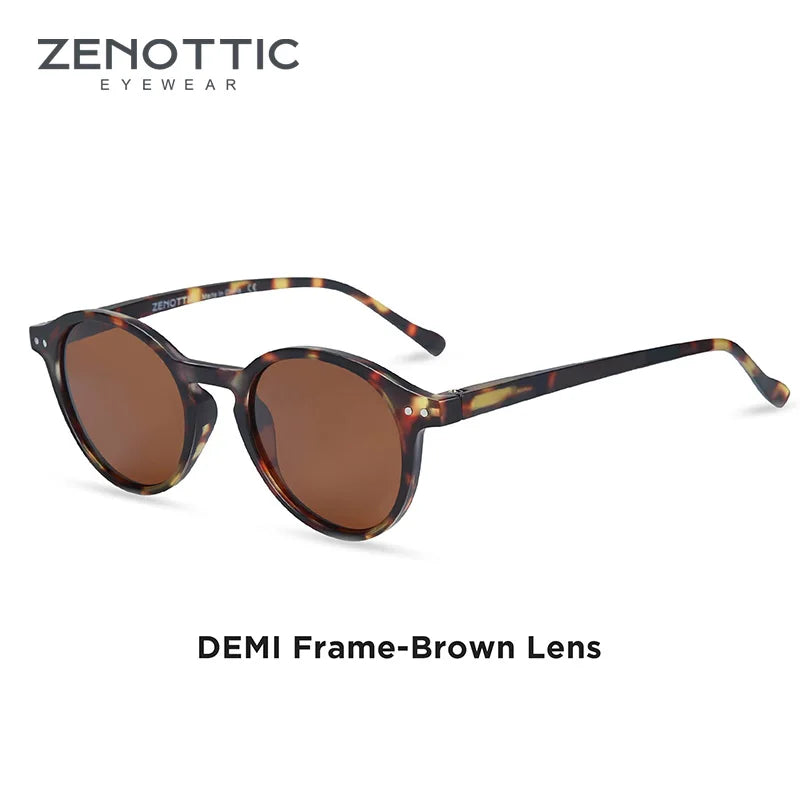 Óculos de Sol Redondo Retrô Polarizado UV400